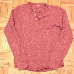 Bonobos Red Heather Henley